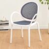 Victory Calista Arms Chair – durable, stackable plastic chair with armrests for indoor and outdoor settings