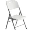 Foldable Mighty National Public Chair in black, designed for conferences, event centers, and indoor venues.